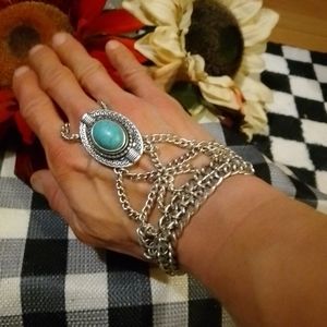 Turquoise jewelry set